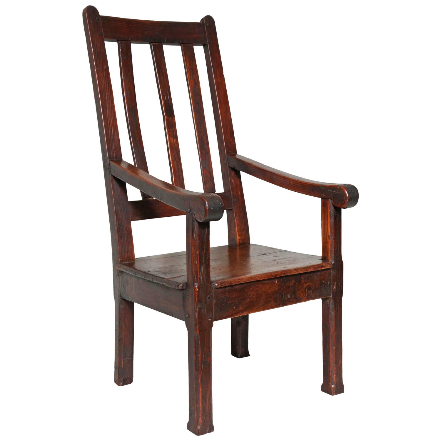 Welsh Vernacular Elm Chair